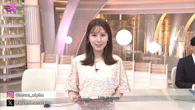 堤礼実 FNN Live News α 12