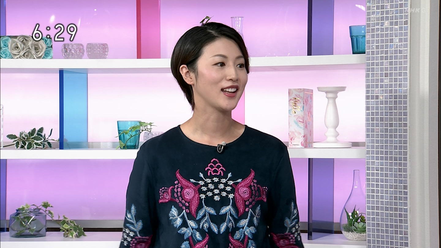 Nhk 森花子アナの 透けた下着がエロ過ぎる アナきゃぷ速報