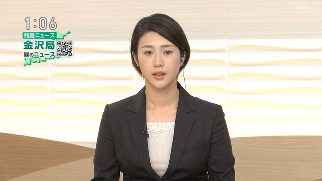 森花子アナ　金沢からニュースを読む！
