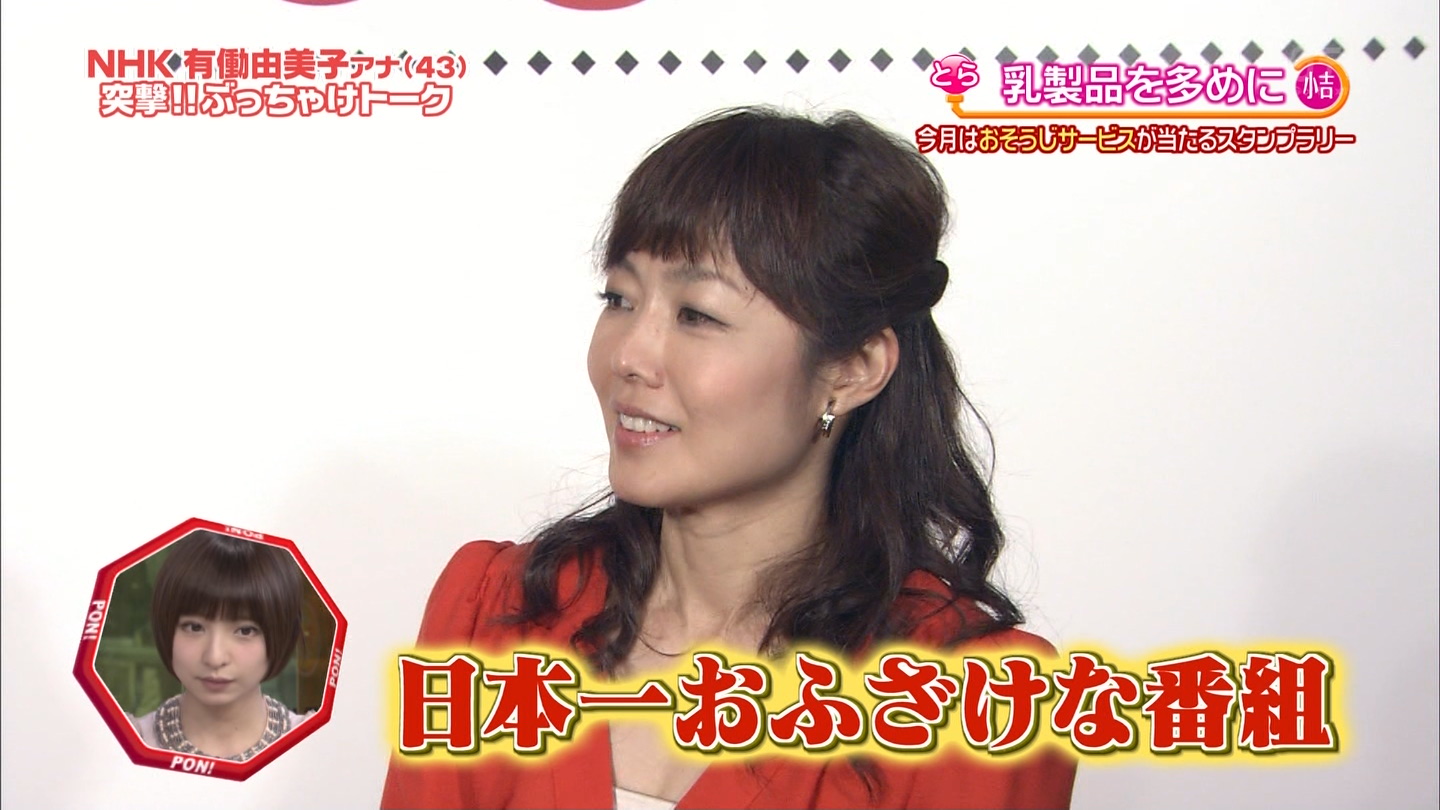 有働由美子 アナきゃぷ速報
