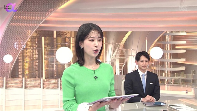 海老原優香 FNN Live News α 13