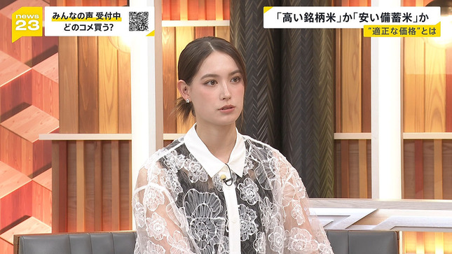 トラウデン直美 news23 めざましテレビ 11