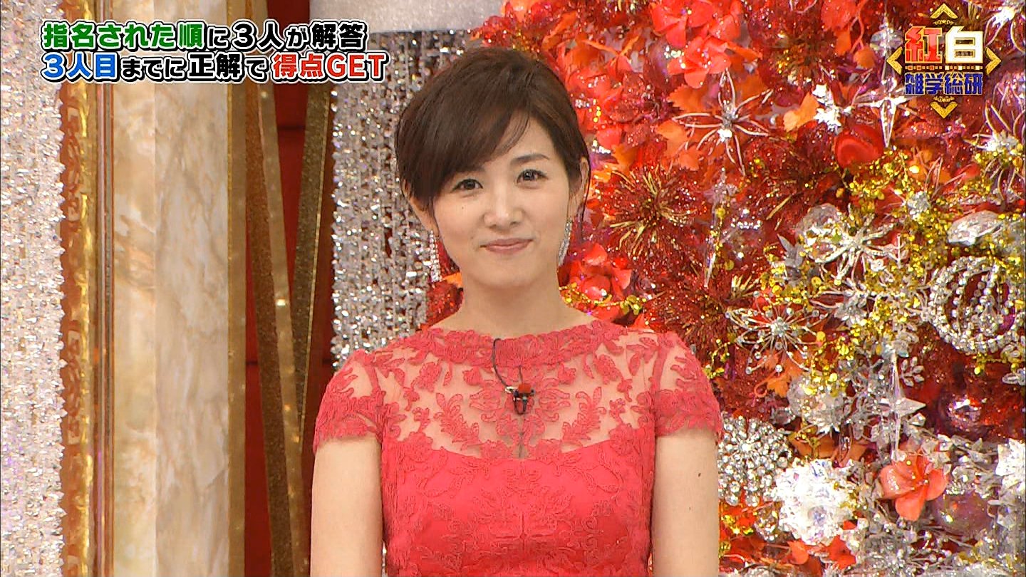 高島彩アナが胸元スケスケ アナきゃぷ速報