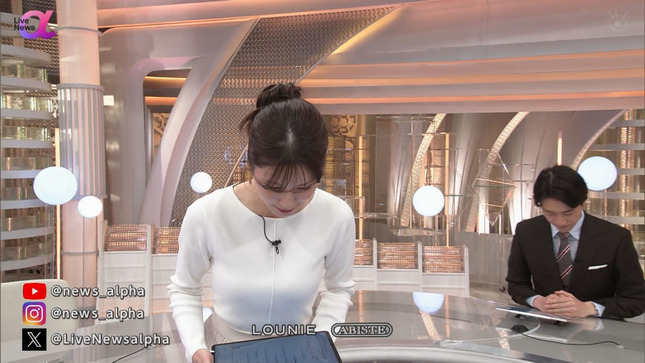 堤礼実 FNN Live News α 22