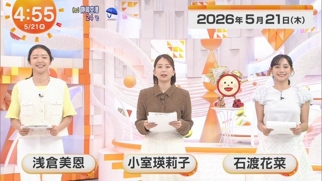 井上清華 めざましテレビ 1
