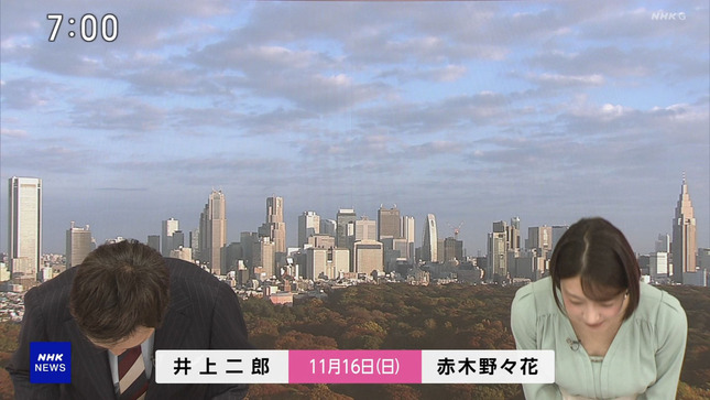 赤木野々花 おはよう日本 NHKニュース 2