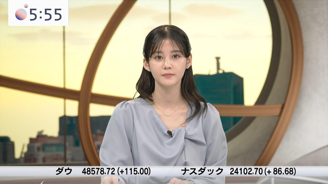 中原みなみ ニュースモーニングサテライト 3