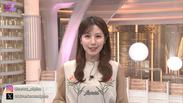 堤礼実 FNN Live News α 13