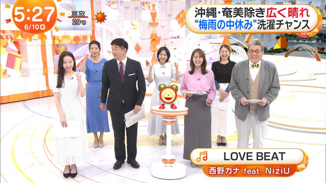 井上清華 めざましテレビ 1