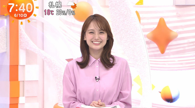 井上清華 めざましテレビ 10