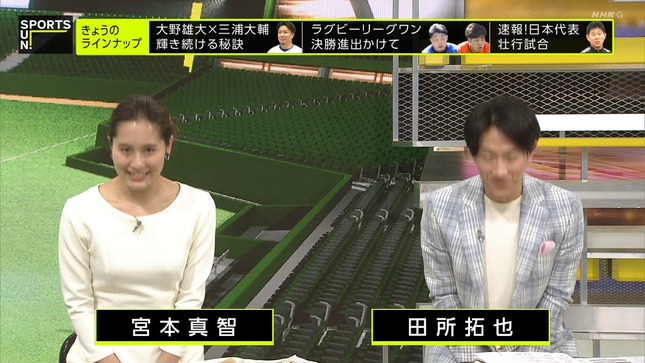 宮本真智 サンデースポーツ 6