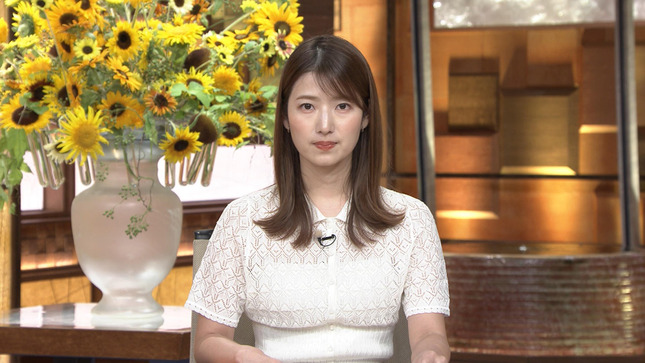 透け透け！！　安藤萌々アナ