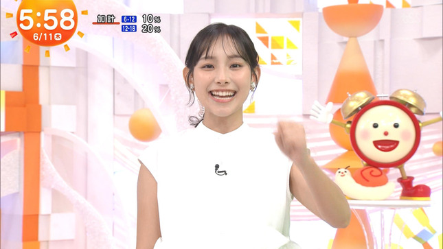 石渡花菜 めざましテレビ 4