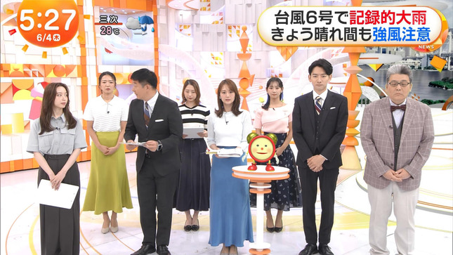 井上清華 めざましテレビ  10