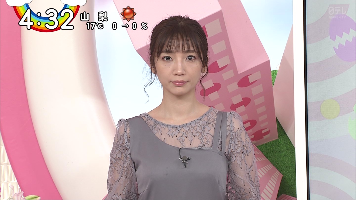 内田敦子　おっぱい 内田敦子アナ 谷間チラ、シースルー、ニット乳！【豊乳】 : アナきゃぷ速報