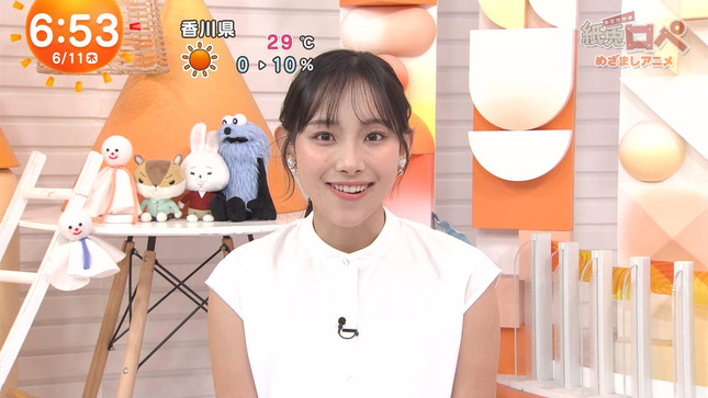 石渡花菜 めざましテレビ 15