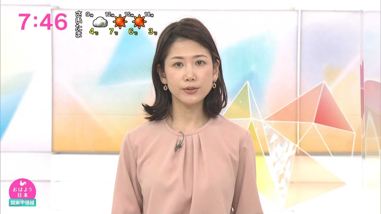 桑子真帆アナ ニットの巨乳 アナきゃぷ速報