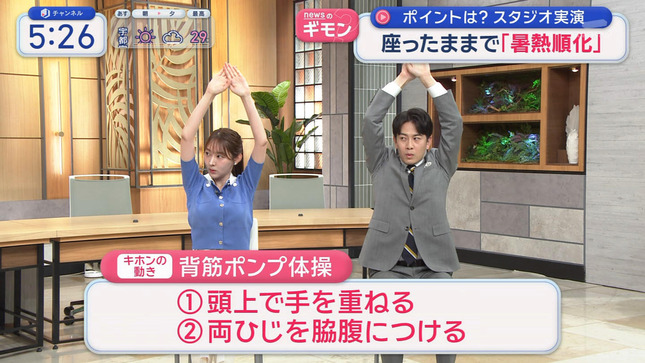 森山みなみ 三山賀子 スーパーJチャンネル 11