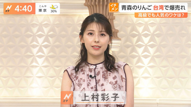 上村彩子 Nスタ 1