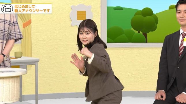 NHK新人アナお披露目 どーも、NHK 4