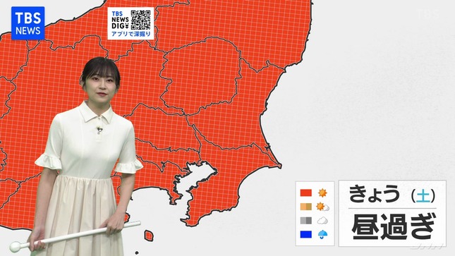 與猶茉穂 TBSニュース 17