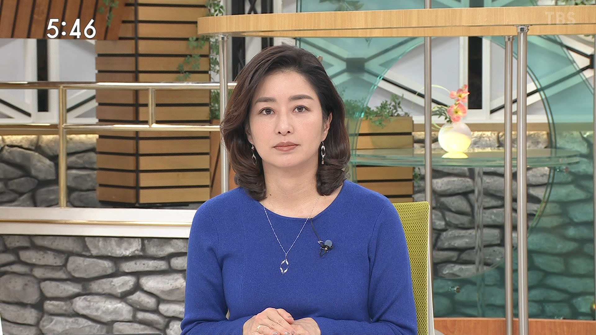 膳場貴子　おっぱいキャプ 