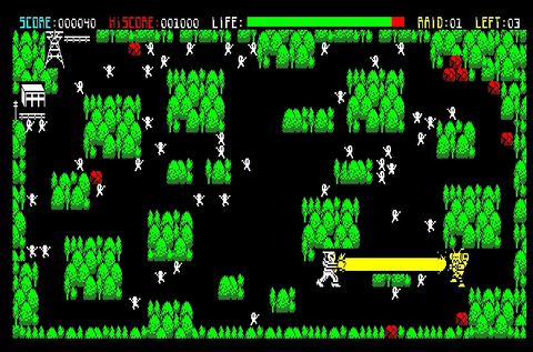 RAID-01ゲーム中