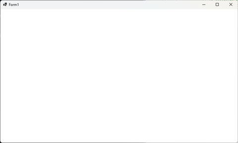 何も表示されないフォーム