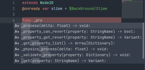 関数名にも自動入力ヘルパーが効く