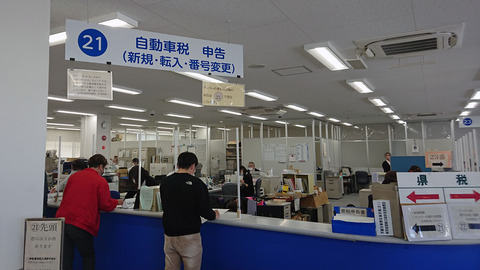 ㉑自動車税申告