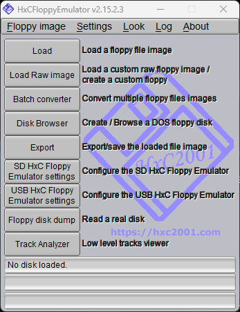 HxC Floppy Emulator software
