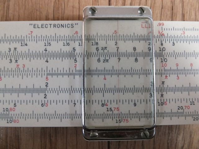 ヘンミ計算尺 No266 electronics 電子計算用