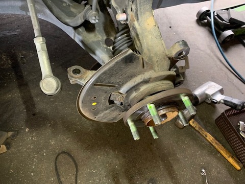フォード エスケープ フロントハブベアリング交換! : 車だい好き ...