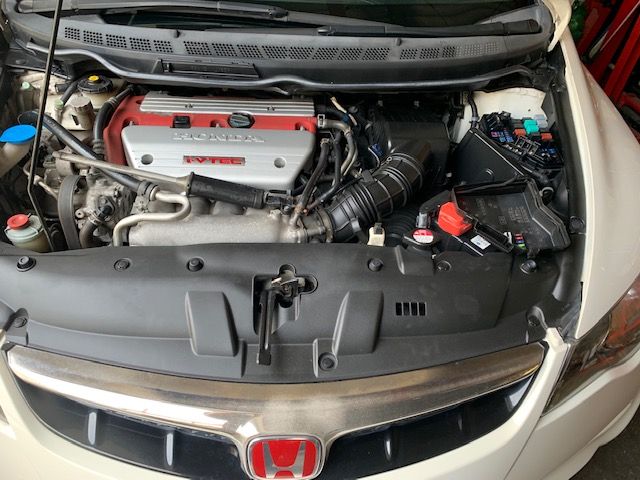 Fd2 シビック タイプｒ エアコン修理 車だい好きオヤジ