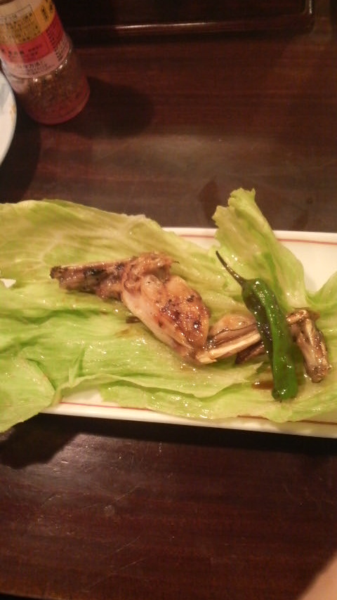 カエル焼き 白鳥の湖