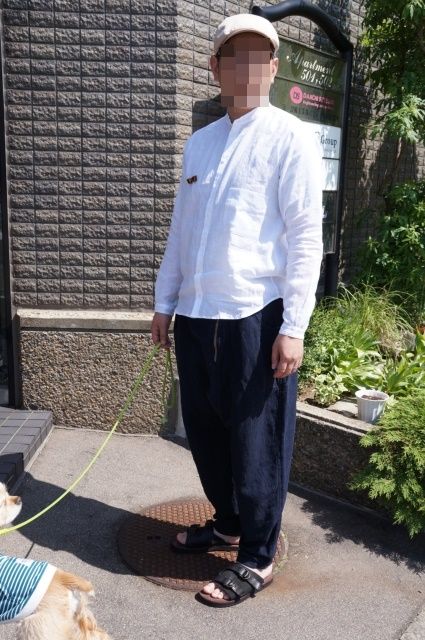 mon sakata モンサカタサルエルパンツ