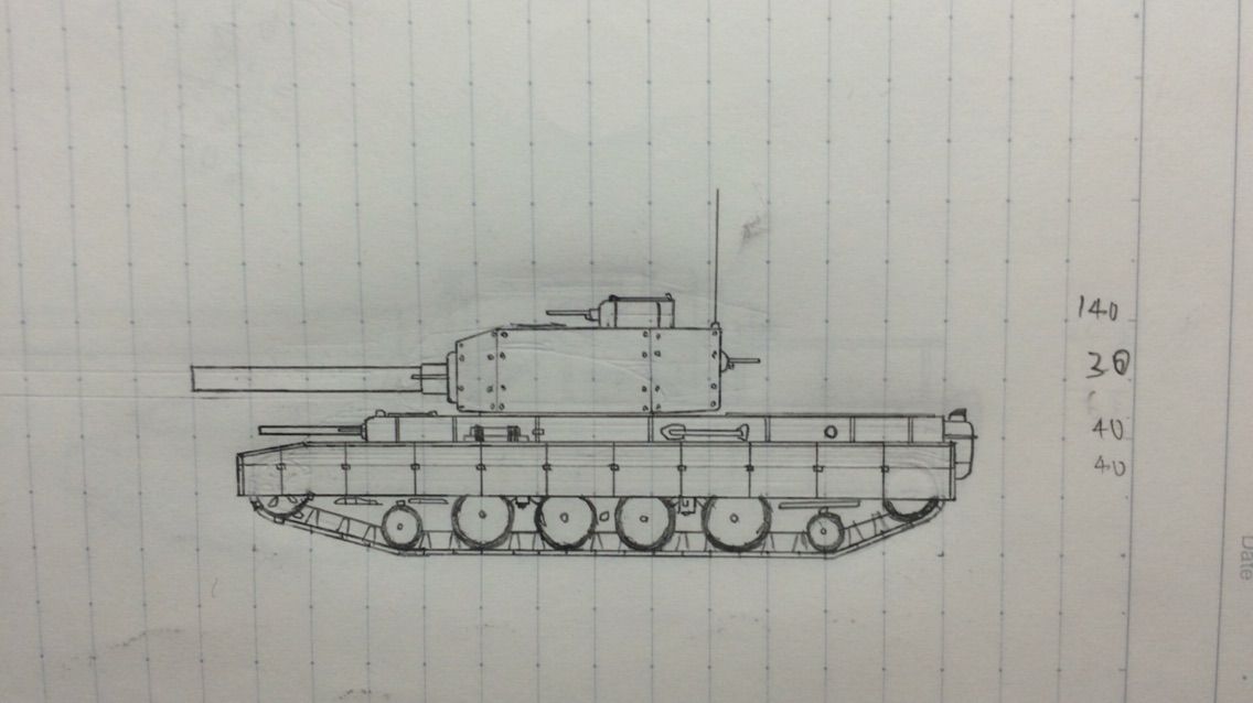 重戦車6 Collcolの戦車図面ブログ オリジナル