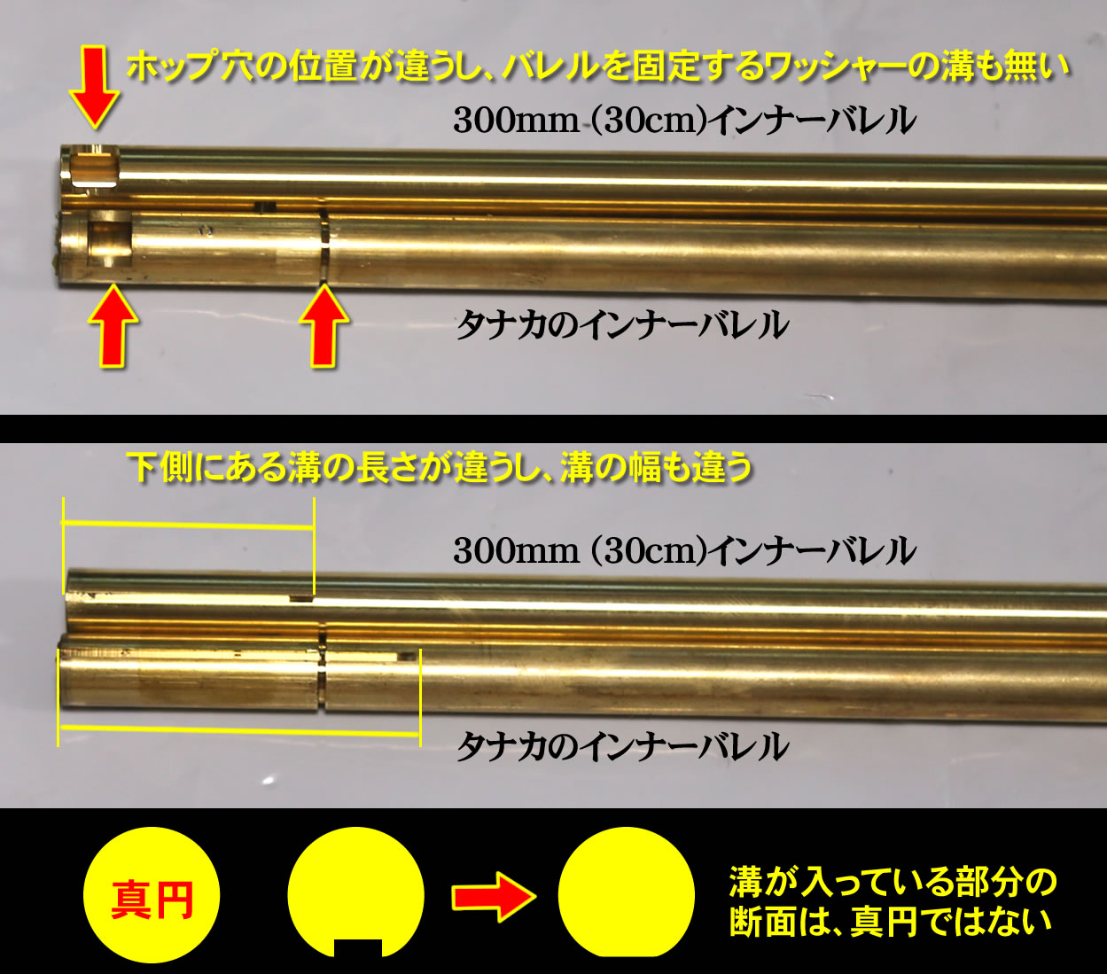 自己流】タナカM500(10インチ)に30cmのインナー 自己流】タナカM500(10インチ)に30cmのインナー