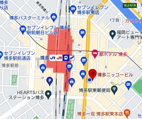 博多ニッコービルマップ