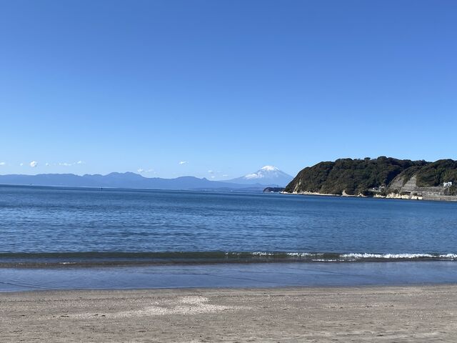 富士山と江ノ島