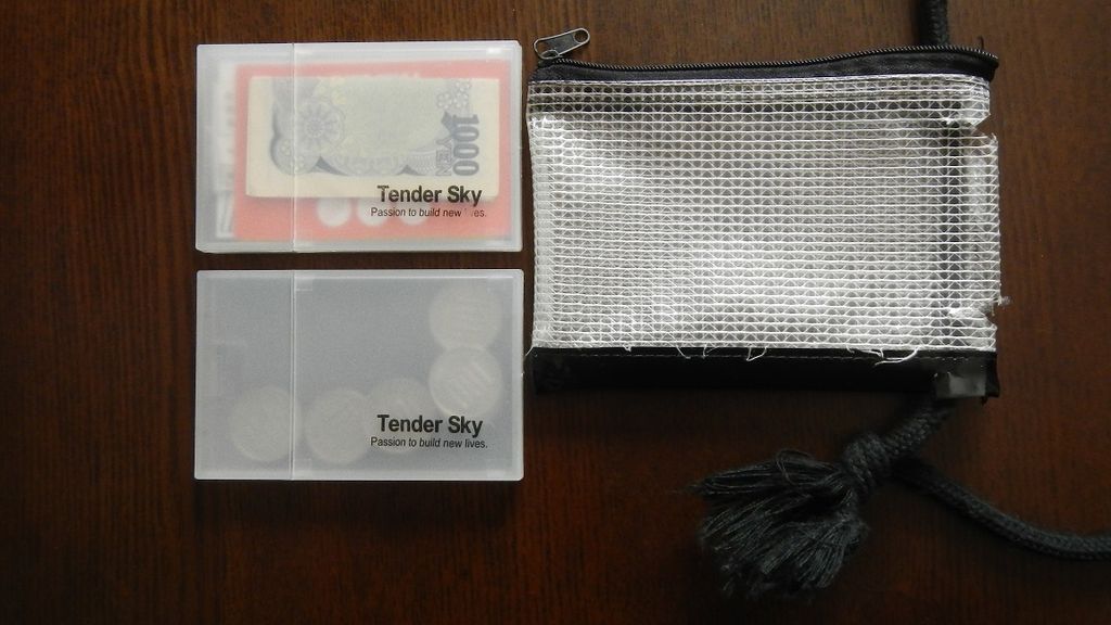 これで財布は落ちません 川沿い のち 街なか 時どき 山または海