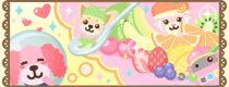 妹とごほうびのパフェ