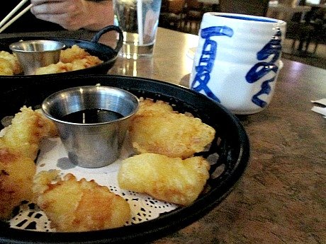 scallop tempura