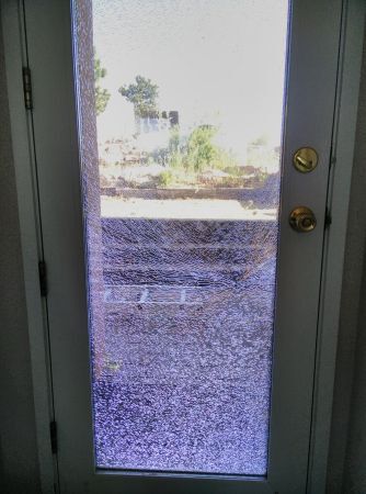 broken window