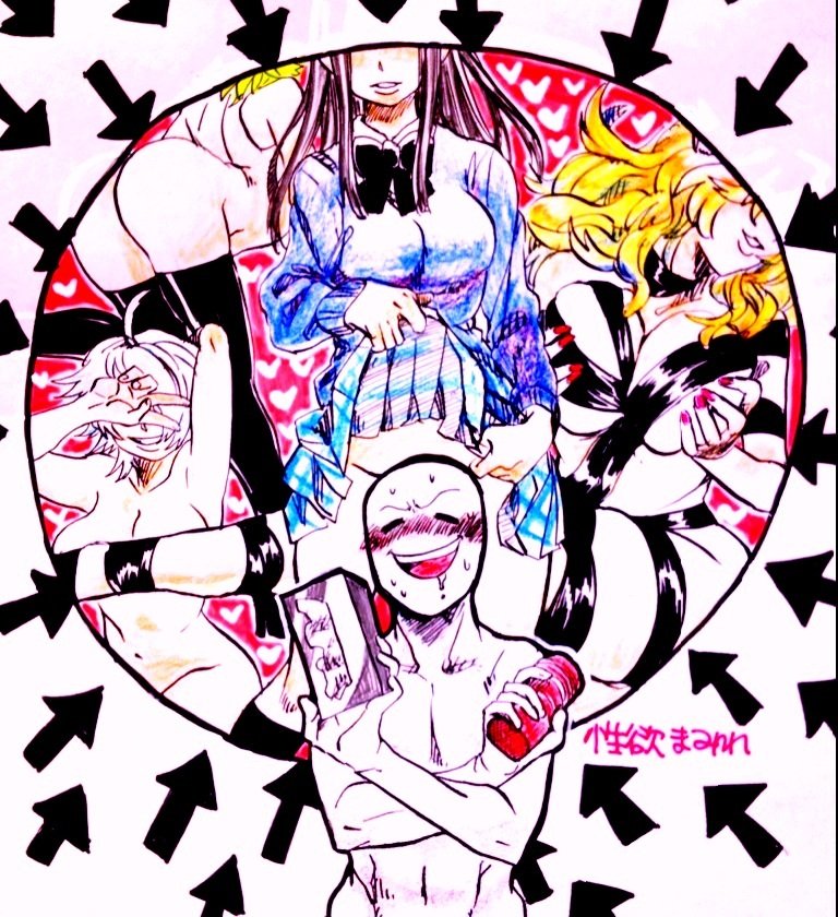 W ブーン系小説 イラスト練習総合案内所のようです 色鉛筆