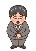 社長おじぎ