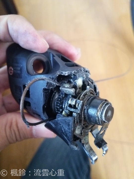 ロードバイク 破断した105 St 5800 Stiレバーの分解 取外し 流雲心重 ロードバイクと写真のブログ