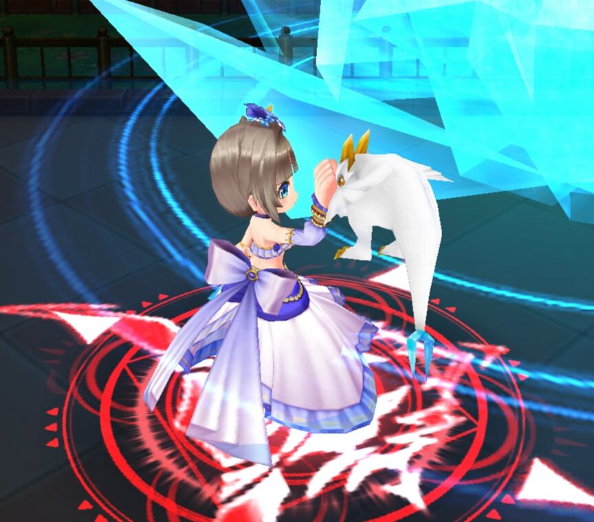白猫 キャラ紹介 波打ち際の竜と姫 エクセリア クルス ガタログ