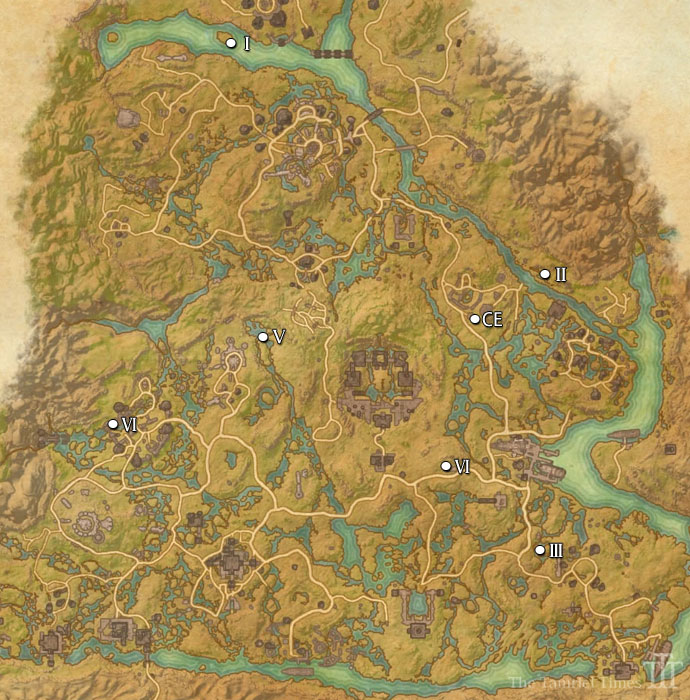 宝の地図 Treasure Map The Tamriel Times Elder Scrolls Online 攻略 データベース