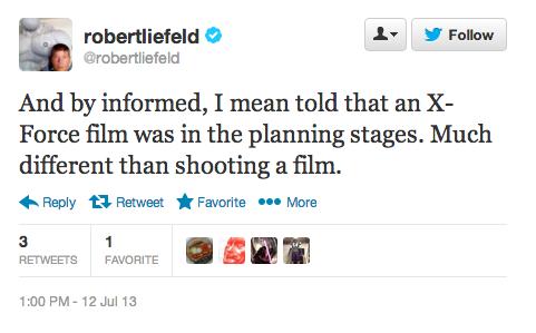 X Force 映画化 アメコミ映画症候群